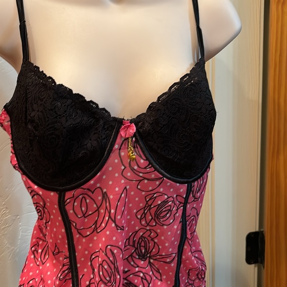 Bed of Roses 36D Chemise Top - Picture 2 of 5